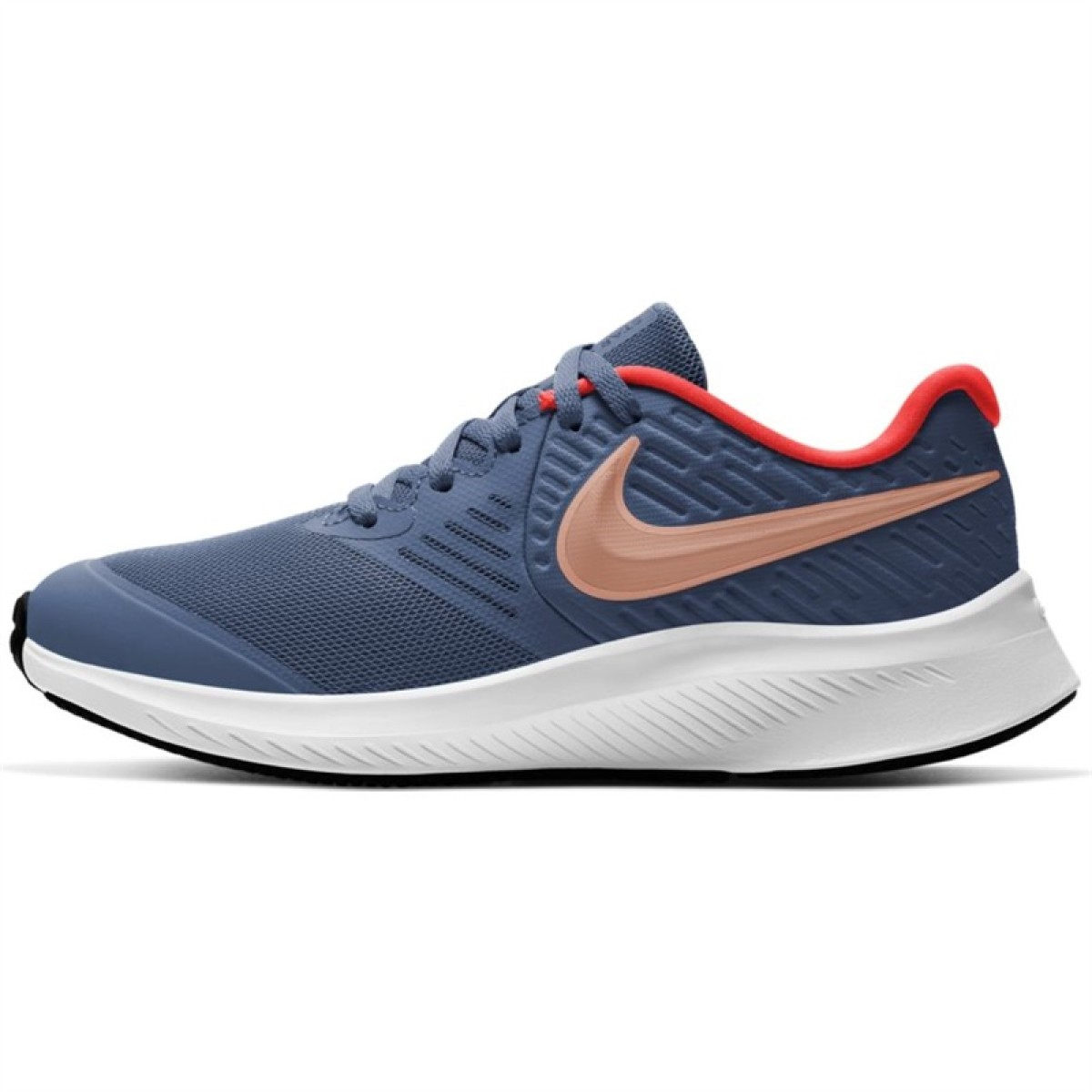 Nike Star Runner 2 (GS) World Indigo / Metallic Red Bronze Shoot for ...