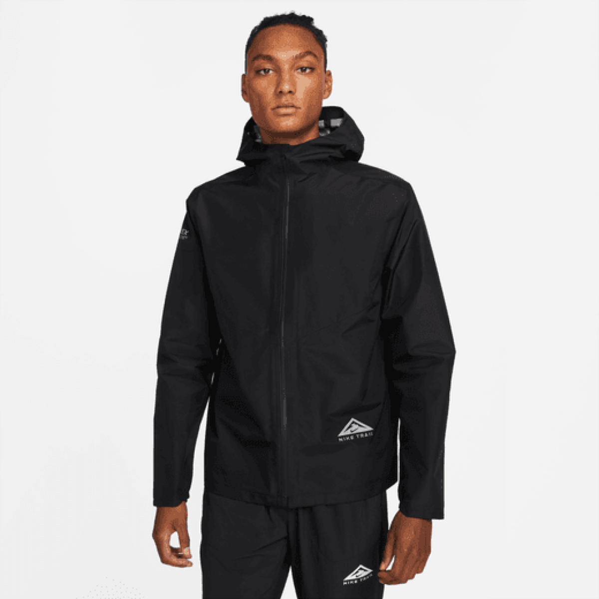 Nike Trail GORE-TEX Jacket Black / Dark Grey When you're putting in ...