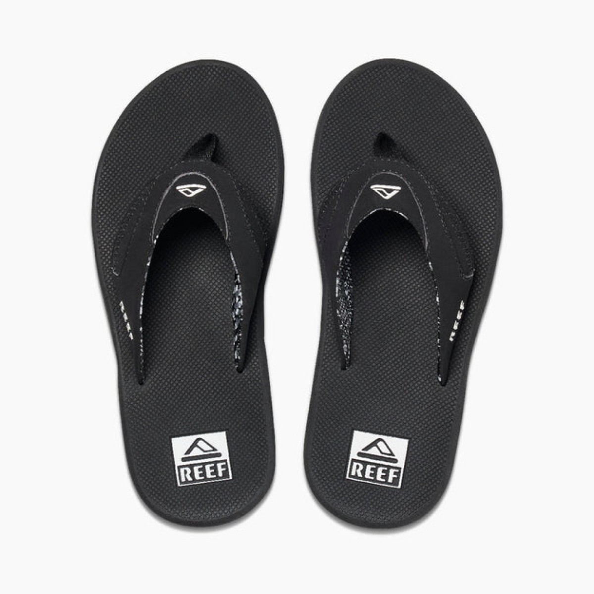 Reef Fanning Black - The Shoe Library