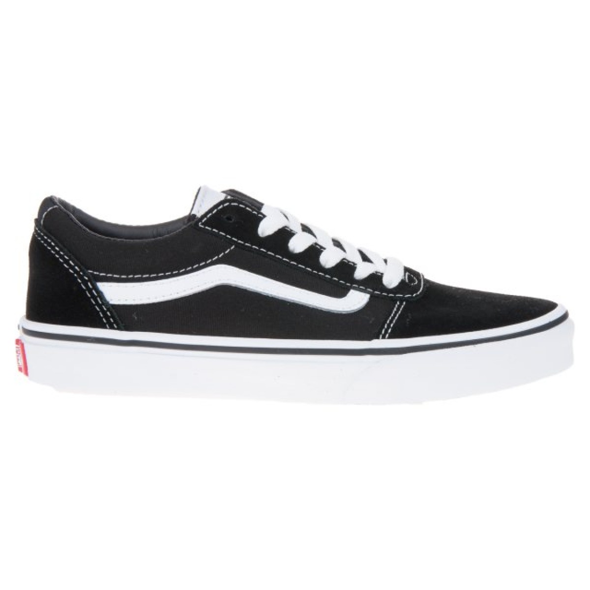 black and white vans junior