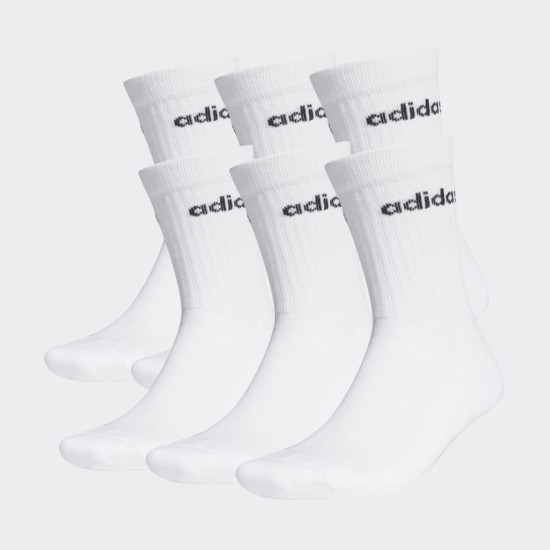 adidas Half Cushioned 3 Pack Of Socks White