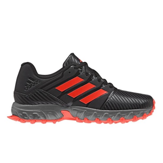 adidas Hockey Junior Black / Solar Red