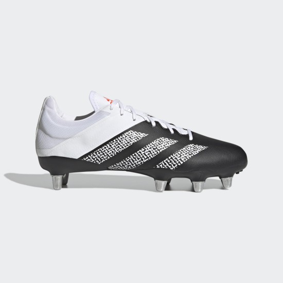 Adidas Kakari Elite SG Soft Ground Boots Core Black / Cloud White / Solar Red