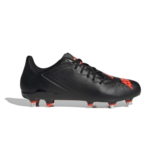 adidas Malice (SG) Rugby Boots Black / Solar Red / White