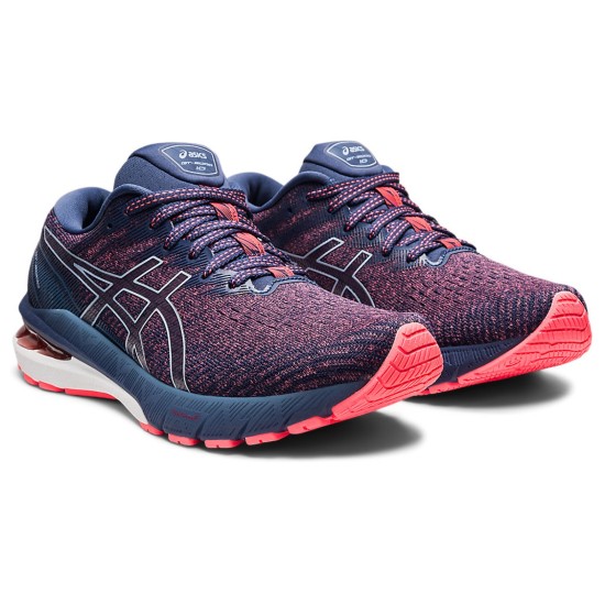 Asics GT-2000 10 Blazing Coral / Thunder Blue