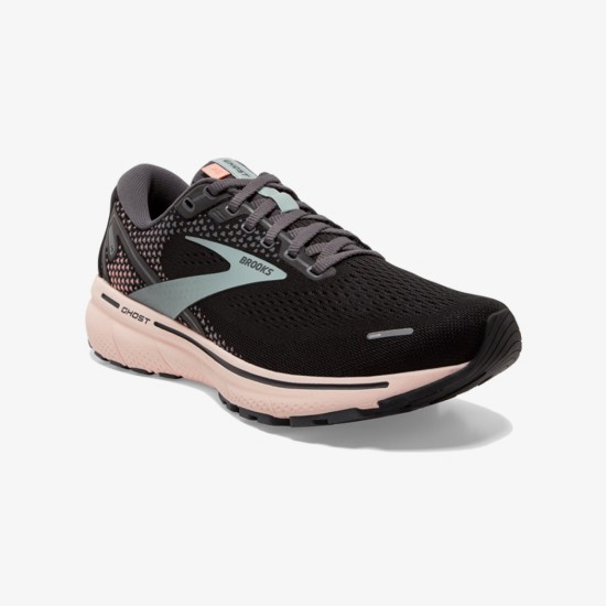 Brooks Ghost 14 Black / Pearl / Peach