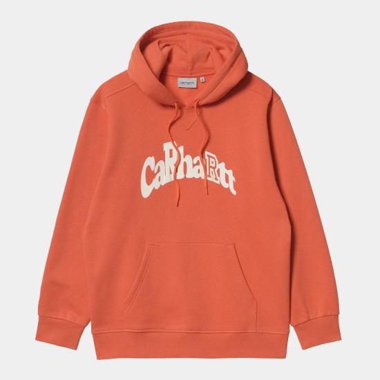 Carhartt WIP Amherst Hooded Sweatshirt Elba / Wax