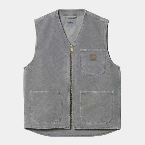 Carhartt WIP Arbor 'Dearborn' Canvas Vest Black