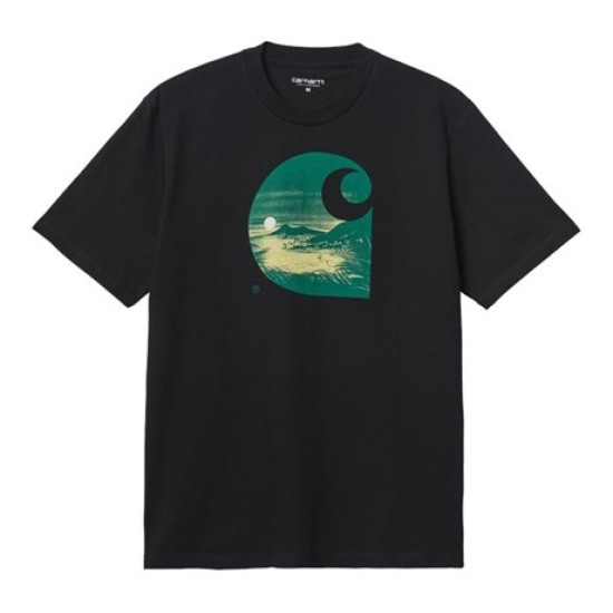 Carhartt WIP Gulf C T-Shirt Black