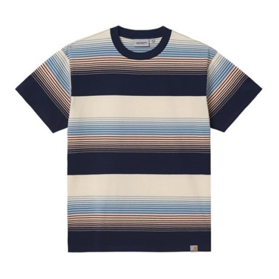 Carhartt WIP Hanmore Stripe T-Shirt Mizar