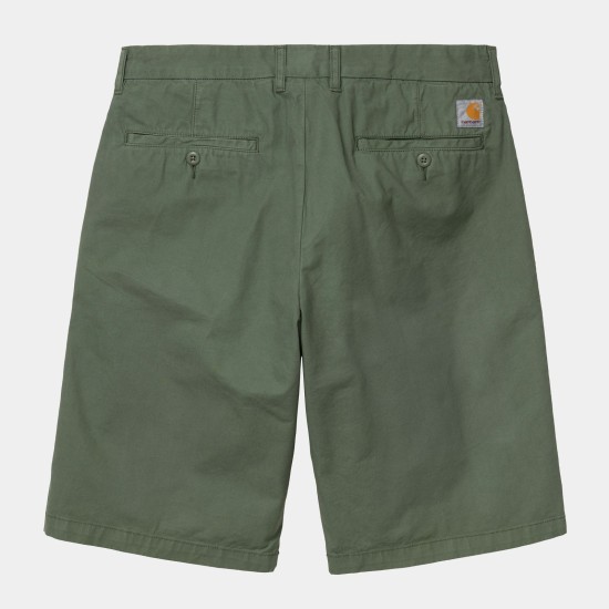 Carhartt WIP Johnson 'Midvale' Twill Shorts Dollar Green