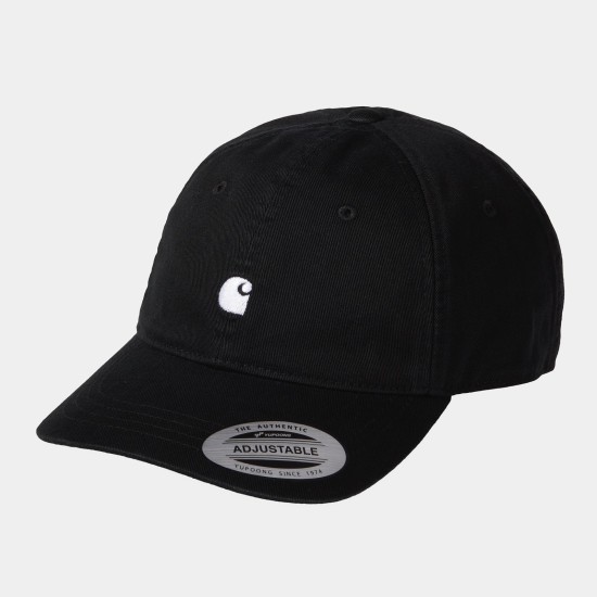 Carhartt WIP Madison Logo Cap Black / White