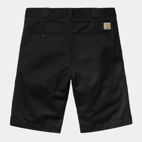 Carhartt WIP Master 'Denison' Twill Shorts Black