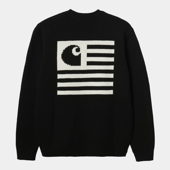 Carhartt WIP State Knit Sweater Black