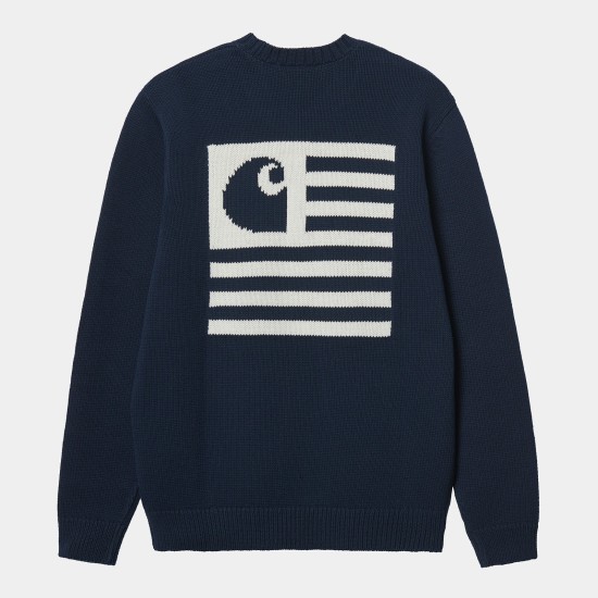 Carhartt WIP State Knit Sweater Mizar