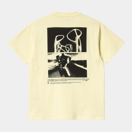 Carhartt WIP Structures T-Shirt Soft Yellow