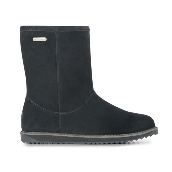 EMU Paterson Lo Sheepskin Boots Dark Grey