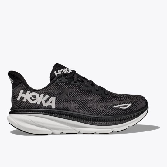 Hoka Clifton 9 Black / White