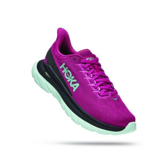 Hoka Mach 4 Festival Fuchsia / Black