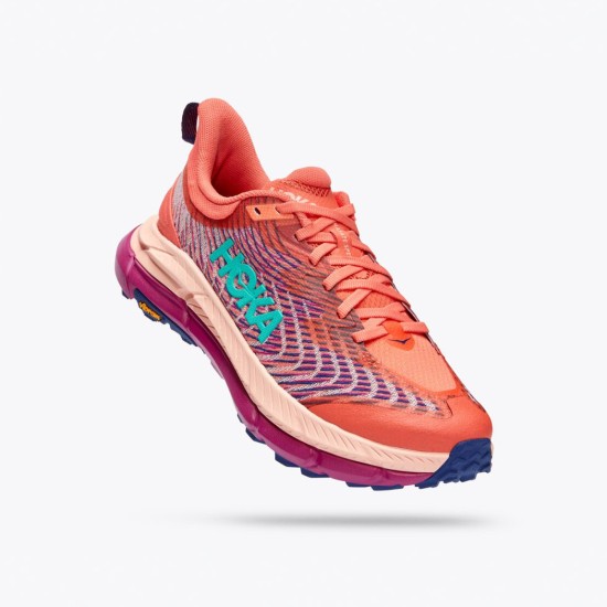 Hoka Mafate Speed 4 Camellia / Peach Parfait