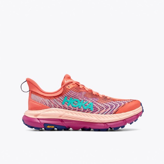 Hoka Mafate Speed 4 Camellia / Peach Parfait