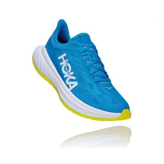 Hoka Carbon X2 Diva Blue / Citrus