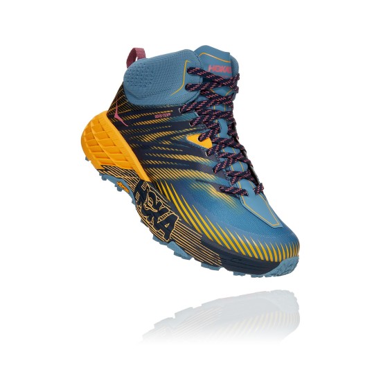 Hoka Speedgoat Mid 2 GTX Provincial Blue / Saffron