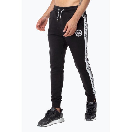 Hype Speckle Tape Joggers Black / White