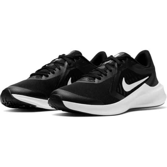 Nike Downshifter 10 Kids Running Shoe Black / White