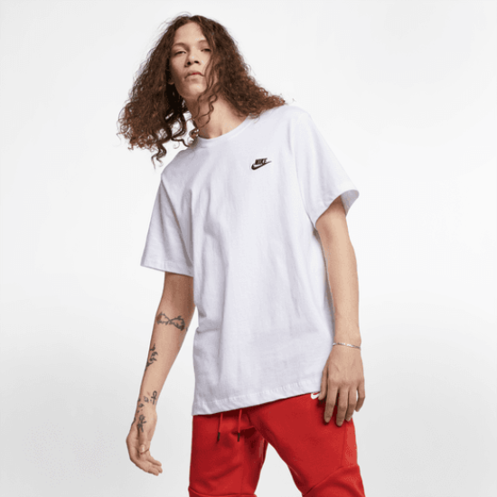 Nike Sportswear Club T-Shirt White