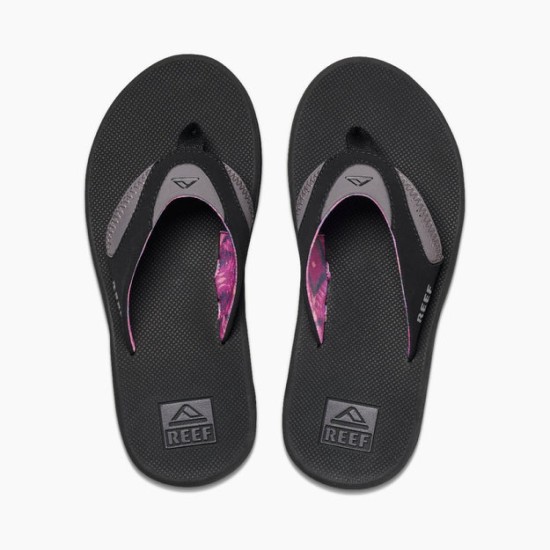 Reef Fanning Black / Grey