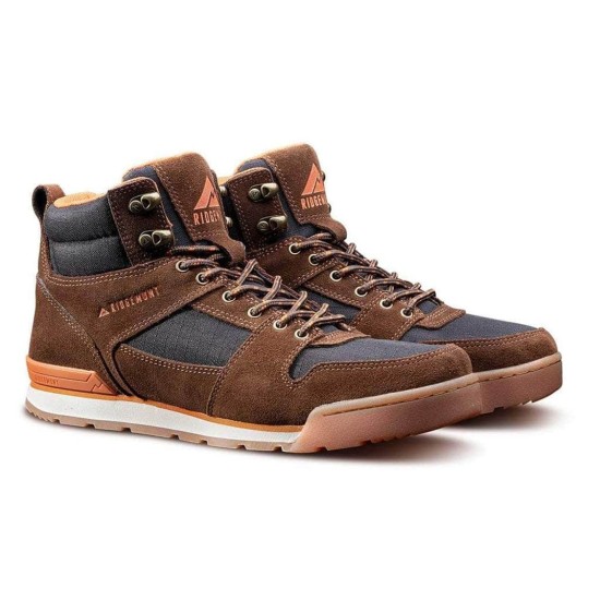 Ridgemont Monty Hi Brown / Orange