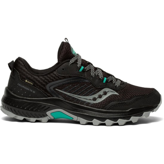 Saucony Excursion TR15 Gore-Tex Black / Jade