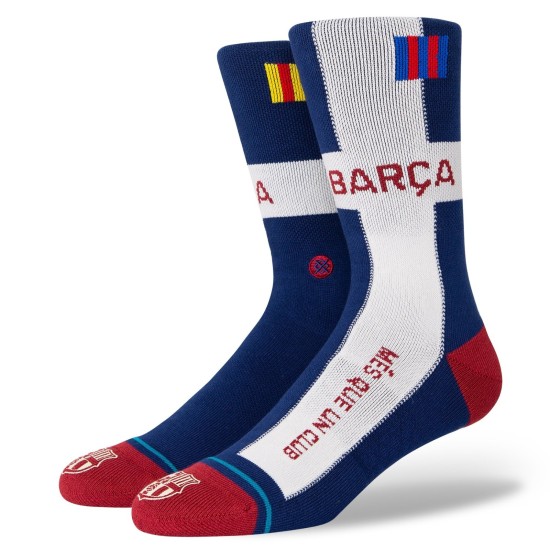 Stance FC Barcelona Cross Socks Navy