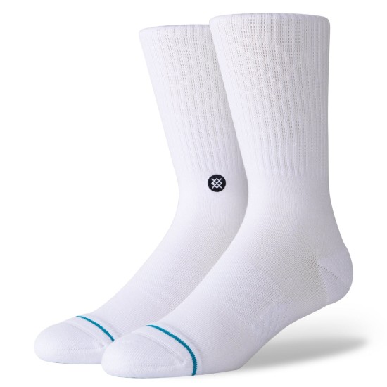 Stance Icon Socks White / Black