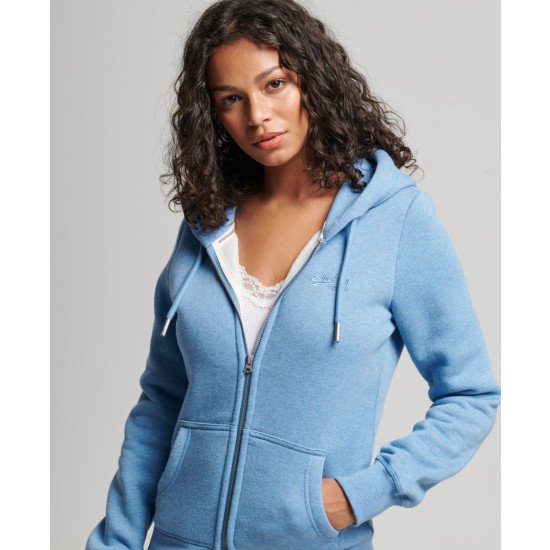 Superdry Embroidered Zip Hoodie