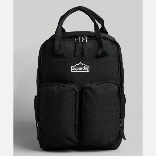 Superdry Top Handle Backpack Jet Black