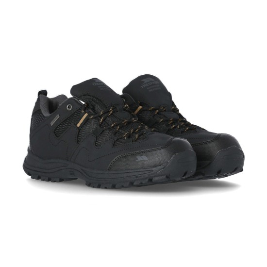 Trespass Finley Low Hiking Boots Black