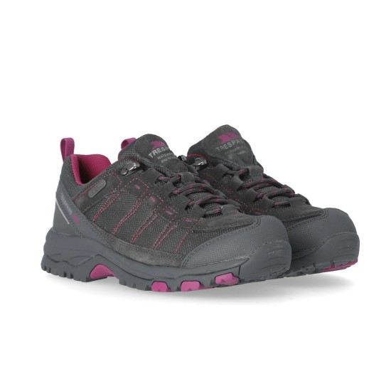 Trespass Scree Low Cut Walking Boots Grey