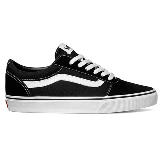 Vans Ward (Suede Canvas) Black / White