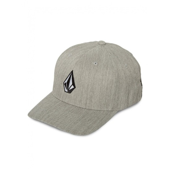 Volcom Full Stone Heather XFIT Cap Grey