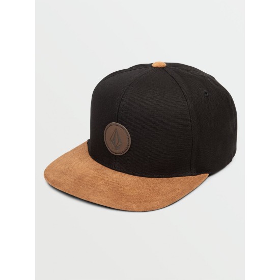 Volcom Quarter Fabric Cap Vintage Black