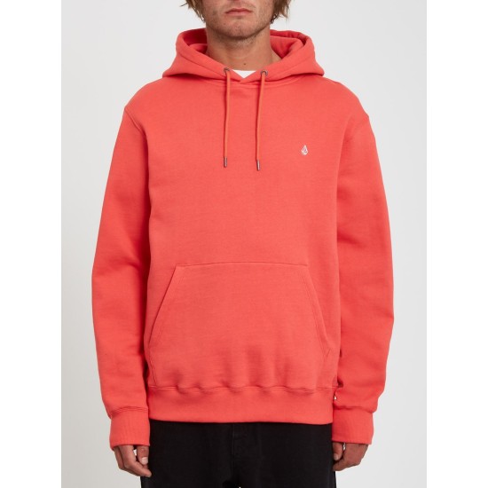 Volcom Single Stone Pop Over Hoodie Cayenne Red