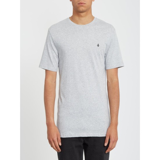 Volcom Stone Blanks T-Shirt Heather Grey