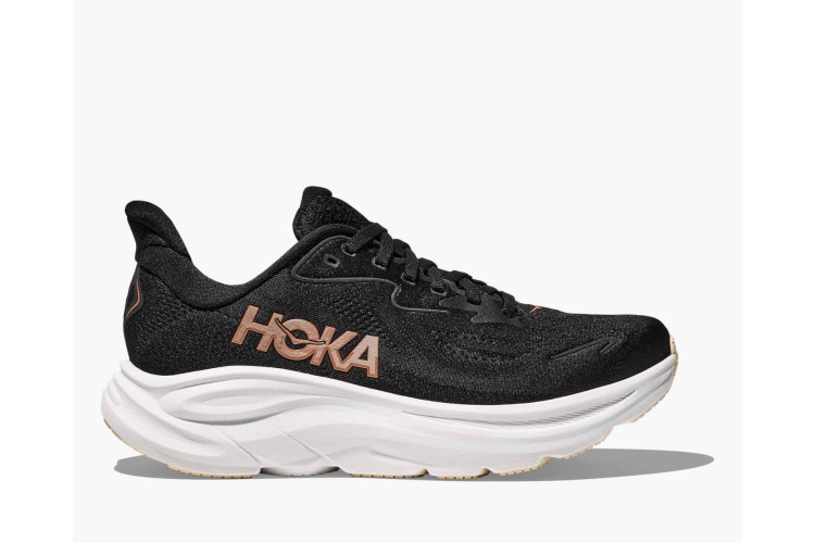 Hoka Clifton 10 Black / Rose Gold