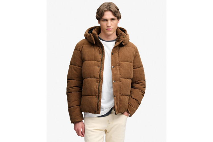 Superdry Cord Puffer Jacket