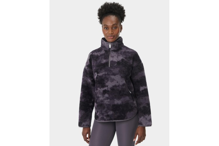 Sweaty Betty New Plush Half Zip